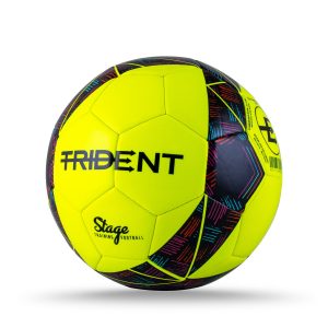 Trident Stage Training Football – Neon/Black (Size 3)