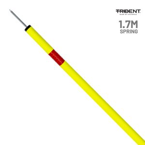 Trident Slalom Pole with Spring – Neon