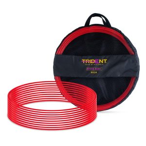 Trident Milestone Speed Rings – Red (Set of 10)