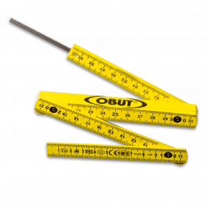 Obut Petanque Folding Ruler – Yellow