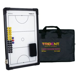 Trident Large Magnetic Coaching Board – Netball (30 x 45cm)