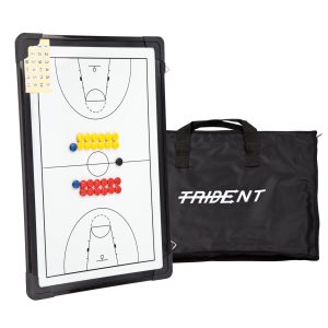 Trident Large Magnetic Coaching Board – Basketball (30 x45cm)