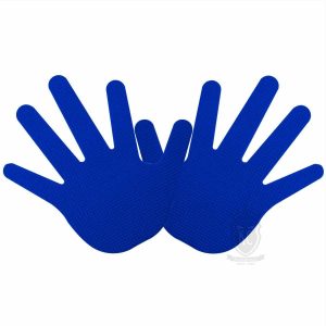 Trident Rubber Hand Markers – Blue