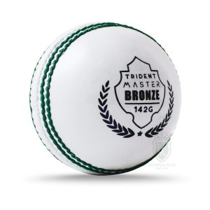 Trident Master Bronze Cricket Ball – Junior (White)