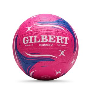 Gilbert Phoenix Match Netball – Pink (Size 5, 4)