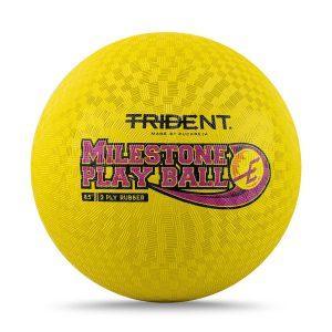 Trident Milestone Playground Ball – Yellow (8.5″)