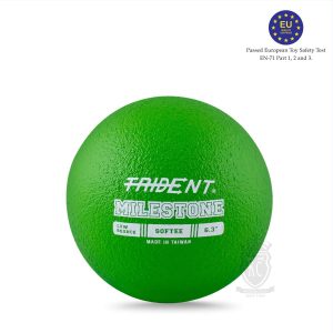 Trident Milestone Softee Low Bounce Foam Ball – Green (6.3″)
