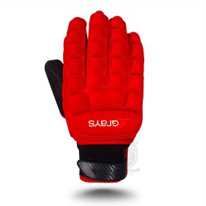Grays International Pro Glove – Fluo Red (RH)
