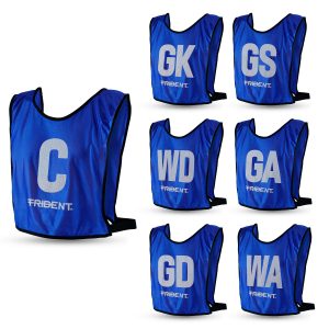 Trident Netball Bibs Set – Blue (Senior, Junior)
