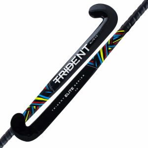 Trident Elite V3 Wooden Hockey Stick (Black)
