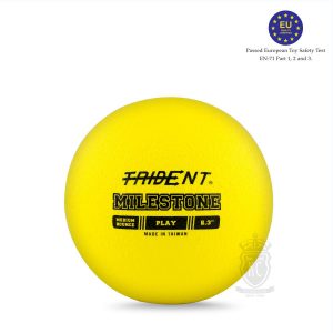 Trident Milestone Play Foam Ball – Yellow (6.3″)