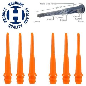 Harrows Pro Tip Softips – Orange