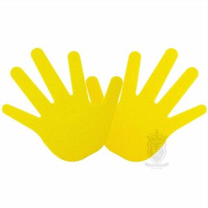 Trident Rubber Hand Markers – Yellow