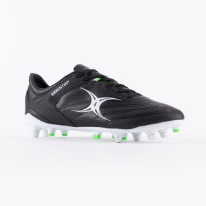 Gilbert Sidestep X15 Rugby Boots – 6 Stud (Black)