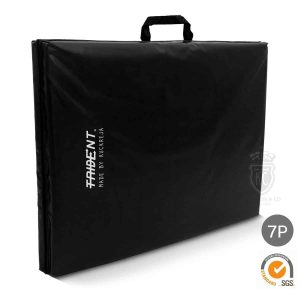 Trident Milestone Double Folding Gym Mat – 180 x 60 x 3cm (Black)