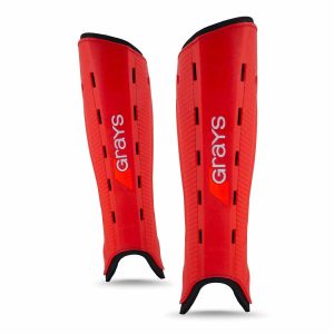 Grays G600 Hockey Shinguard – Red