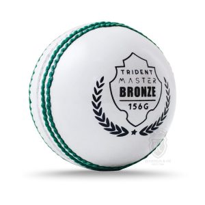 Trident Master Bronze Cricket Ball – Senior (White)