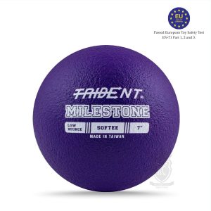 Trident Milestone Softee Low Bounce Foam Ball – Purple (7″)