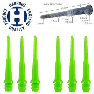 Harrows Pro Tip Softips – Green
