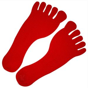 Trident Rubber Feet Markers – Red