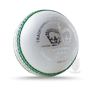 Gray Nicolls Crown 3 Star Cricket Ball Senior – White (156g)