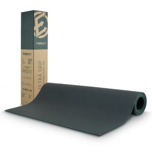 Trident Ultra Grip Fusion Rubber Yoga Mat – 6mm (Forest Green)