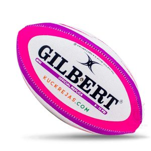 Gilbert Mini Rugby Ball – Pink/Purple