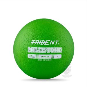 Trident Milestone Softee Low Bounce Foam Ball – Green (7″)