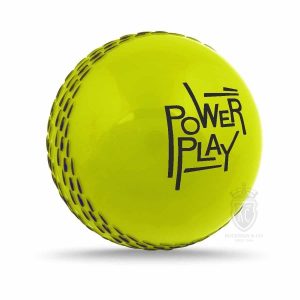Gray Nicolls Powerplay Cricket Ball – Neon Yellow (Junior)