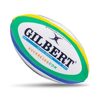 Gilbert Mini Rugby Ball – Four Colour