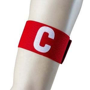 Trident Deluxe Captain Armband – Red (Senior, Junior)