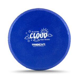 Trident Milestone Cloud Foam Frisbee – Blue