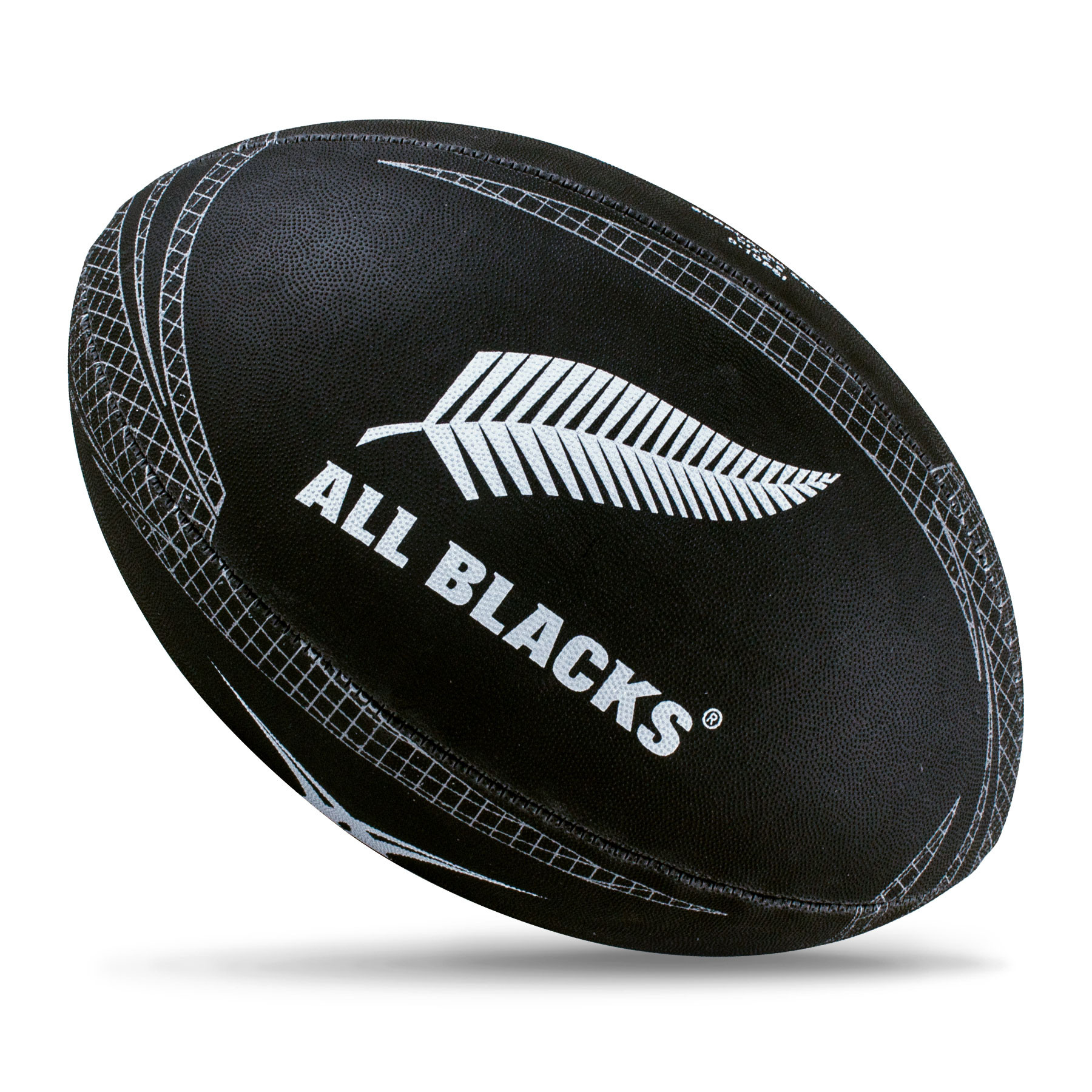 Gilbert All Blacks Supporter Rugby Ball (Size 5, 4) - Skoolah