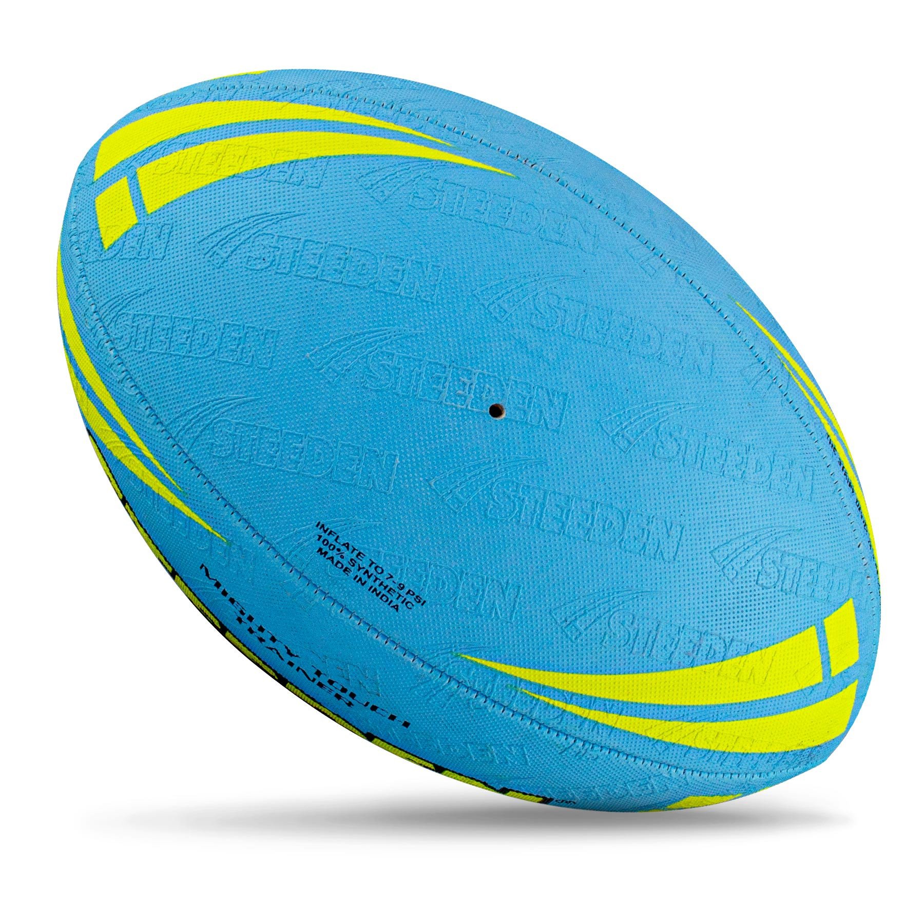 Struddys Rugby Ball Steeden Mighty Touch Rugby Ball – Sky Blue - Skoolah