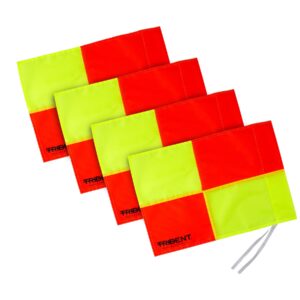 Trident Spare Corner Flags – Set of 4 (Neon Squares)