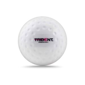 Trident Premium Dimple Hockey Ball – White