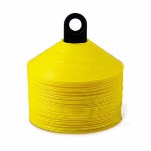 Trident Premium Disco Cone Set – 40 Pieces (Yellow)