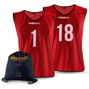 Trident Bibs with Bag – Red (1-18)
