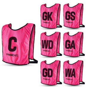 Trident Netball Bibs Set – Pink (Senior, Junior)