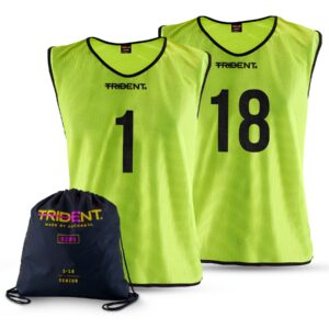 Trident Bibs with Bag – Yellow (1-18)