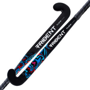 Trident Flow Junior Wooden Hockey Stick – Black (34″)