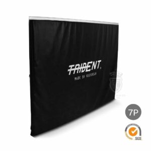 Trident Master Gym Mat with Velcro – 180 x 120 x 3cm (Black)