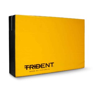 Trident High Jump Landing Mat – 6′ x 4′ x 12″ (Yellow/Black)