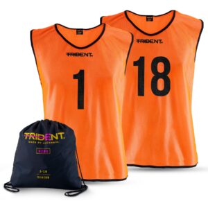 Trident Bibs with Bag – Orange (1-18)