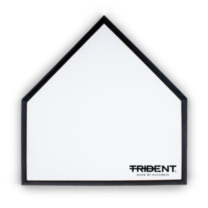 Trident Pro Home Plate with Black Edges