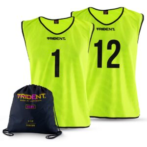 Trident Bibs with Bag – Yellow (1-12)