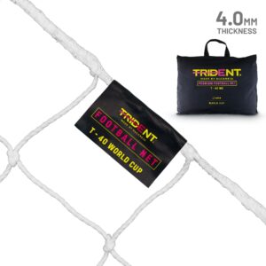 Trident T-40 World Cup Football Net (White)