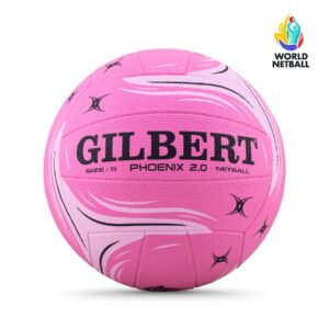 Gilbert Phoenix Match Netball – Pastel (Size 5, 4)