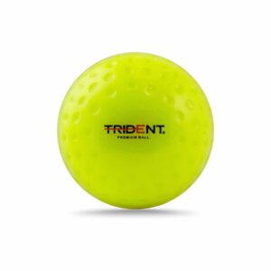 Trident Premium Dimple Hockey Ball – Yellow