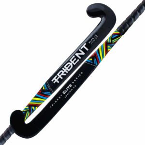 Trident Elite V3 Junior Wooden Hockey Stick – Black (32″)